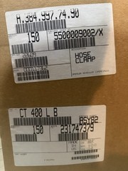 Breeze CT-400L Stainless Constant Torque Clamps 3-1/4″ to 4-1/8 QTY 150 NEW