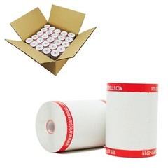 50 Rolls 2-1/4″ x 85′ Coreless Thermal Cash Register Credit Card POS First Data