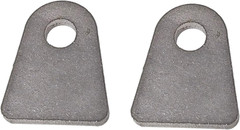 1/4 Inch Universal Shock Mount Tabs Weld On Pair with 1/2 Inch Bolt Hole