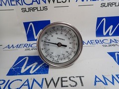 MARSH Temperature Gauge 0-250 Degrees F -20 to 120 Degrees C USED