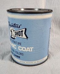 1 Shot Paint Graphic Coat Bulletin Colors 106-B CARMINE 1 Quart One Shot