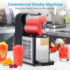 3L Commercial Slushy Machine, Frozen Drink Maker Margarita Smoothie Slushie