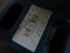 SKF SAF522 124W Split Pillow Block Housing 4 Bolt Base LOR109 Bearing Blue