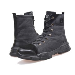 SUYSTEX MEN SAFETY BOOTS ARMY MILITARY TACTICAL STEEL TOE CAP COMBAT WORK SHOES