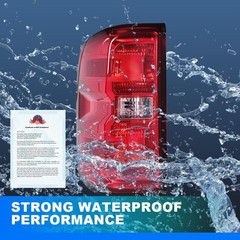 Left Tail Light Chevy Silverado 1500 2500 HD 2016-2019 GM2800261 Red
