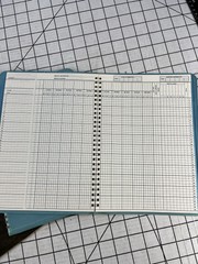 Vintage Notebook Lot Alvah M Squibb Class Record Book No 9 Vern O Bound Columnar