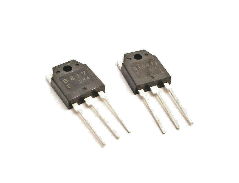 1 Pair | 2SB817 + 2SD1047 Audio Power Transistor PNP + NPN New Original SANYO