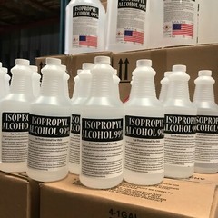 Isopropyl Rubbing Alcohol 99% PURE 1-Gallon IPA 1 Gallon MADE IN USA