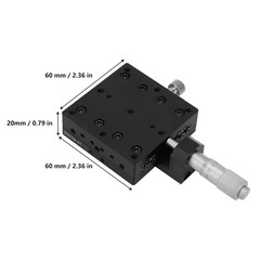 SEMX60-AC X Linear Stage, 60X60Mm X Micrometer Manual Linear Translation Stage D