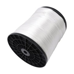 Mule Tape Flat Rope Polyester Pull Tape Gardening Commercial Electrical White