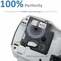 Dymo D1 Label Tape 45013 45016 45017 45018 for Dymo Label maker 160 280 9/12mm