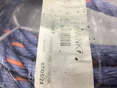 HONEYWELL MILLER 300L-Z7/50FTBL Vertical Rope Lifeline,Single Snap Hook 3WNK7