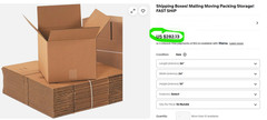 120-SKID 24” x 24” x 10″ Corrugated Boxes 200 LB. TEST Single Wall S-4908