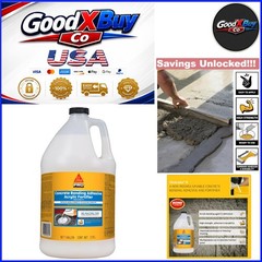 Concrete Adhesive Glue 1-Gallon White Bonding Mix for Masonry & Mortar