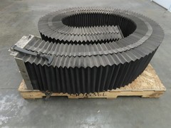 Rofin Sinar Laser Machine Bellows Accordion Way Cover ID 11.25×7.25″ 14′ Long