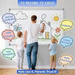36 X 24 inches Magnetic Dry Erase Board with Aluminum Frame, Whiteboard