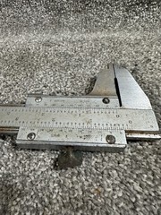 The L.S. STARRETT Co. No. 123 Inside & Outside Vernier Caliper 14”