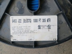 Belden Communications Cable 9463 J22 1000FT 305 MTR