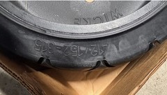 Tennant 1059658 Drive Tire Drive-Scrbr for Scrubber, Black 16.0 x 6.0