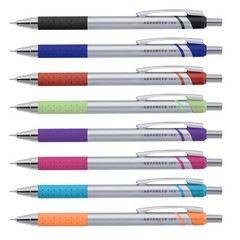 Office Depot Advanced Ink Retractable Ballpoint Pens, Needle Point, 0.7 mm,