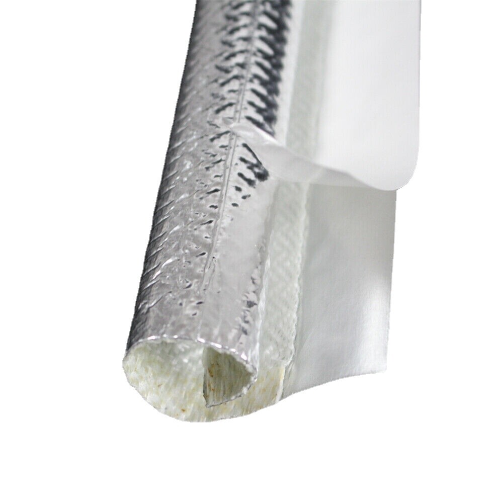 Self-wrap Heat Shield Sleeve Thermal Reflective High Tempe for Cable Wire Hose