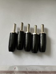 HH SMITH 494-103 BLACK BANANA PLUG 5 PCS KIT NEW IN PACKAGE 30 DAY RETURNS