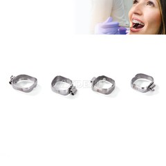 Bandas dentales ortodoncia para el primer molar con tubos bucales Roth/MBT 022