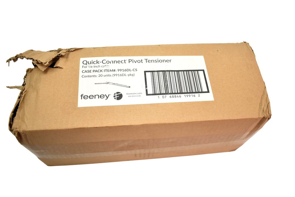 Feeney CR-9916DL-PKG CableRail 1/8 Quick Connect Pivot Swivel Turnbuckle
