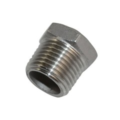 1/2″ MALE to 1/4″ female HEX bushing Reducer Adapter NPT thread Stainless Steel