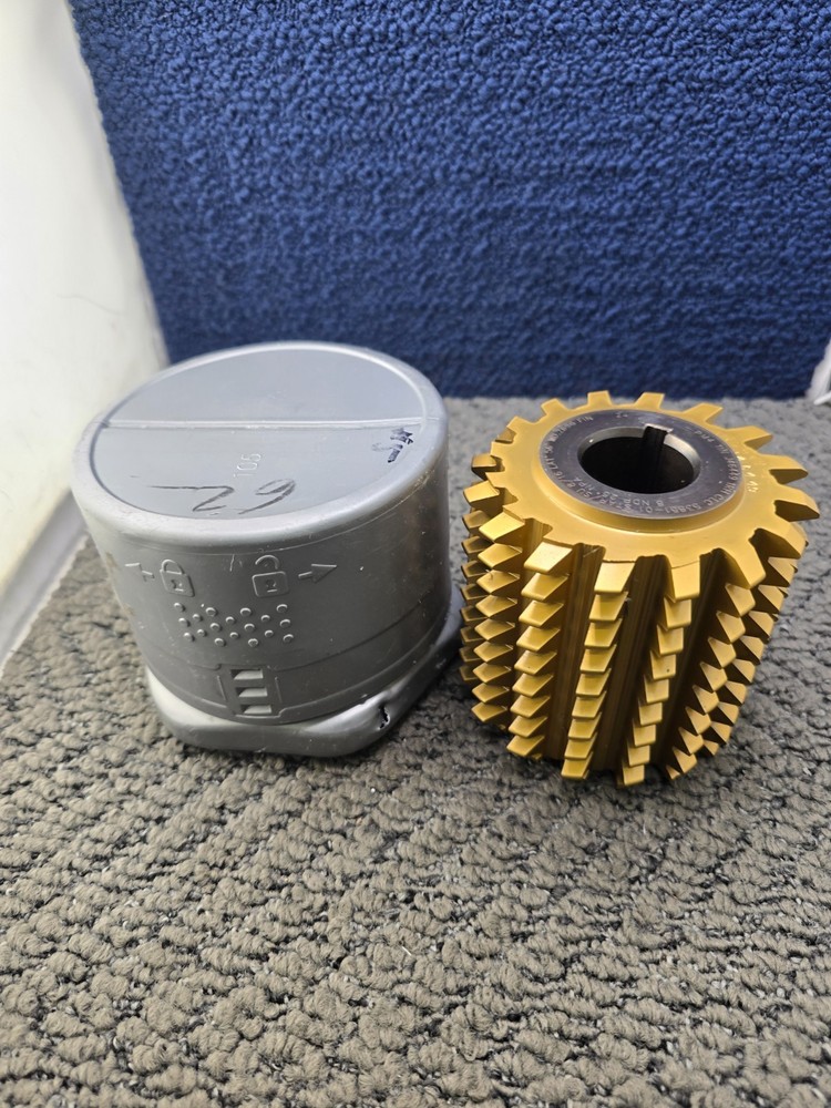 J46449 53851 High-Speed Steel Involute Gear Hob Cutter 1-1/4″ ID x 3-3/4″ Width