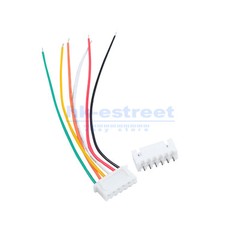 JST XH2.54mm 6 Pin 10/20/30cm Wire Cable Connector Male Female Plug Socket Lot