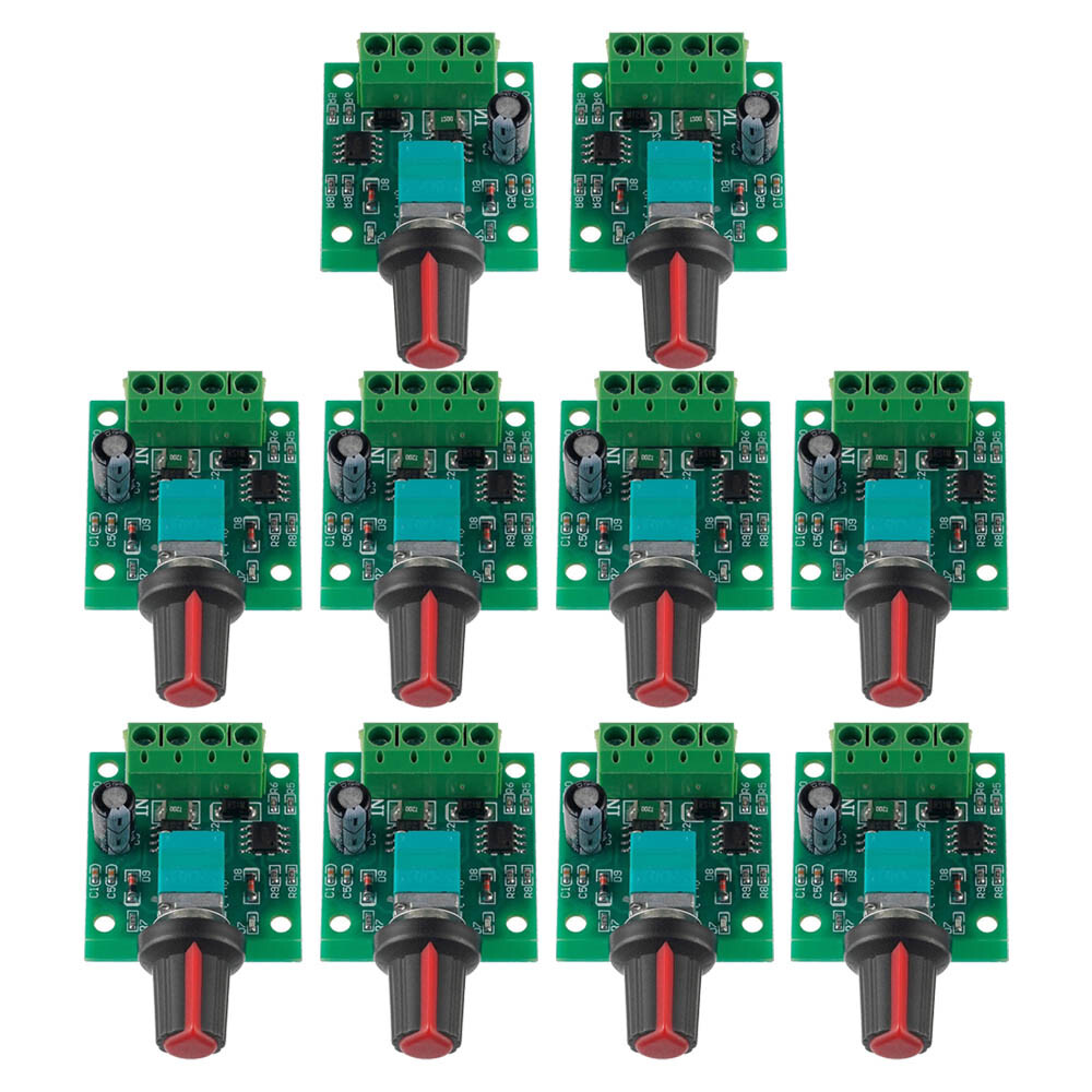 1.8v 3v 5v 6v 12v PWM Motor Speed Controller 2A Low Voltage DC LED Dimmer 10pcs