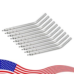 Dental Autoclavable Air Water Spray 3-Way Syringe Stainless Steel Nozzles Tips