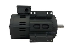 WEG 200V / 208V 5HP AIR COMPRESSOR ELECTRIC MOTOR 184T FRAME 1750 RPM, 1-PHASE