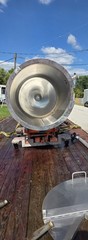 100 Gallon Precision Stainless Steel Mixing Tank with Motor Mixing Blade 110V
