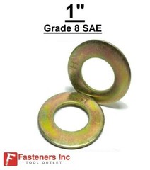 1″-8 Hex Bolt Yellow Zinc Plated Grade 8 Cap Screw Coarse Thread (All Sizes&Qtys