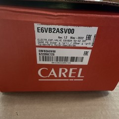 CAREL Electronic Expansion Valve E6VB2ASV00 12–42VDC Brass/Copper 2022