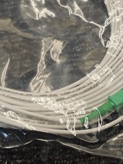 (QTY2) CORNING 444401UR1BF050F Fiber Optic Patch Cable 50 ft
