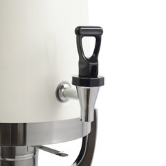Coffee Urn w/ Fuel Holder,Stainless Steel Beverage Dispenser Hot Drink Dispenser