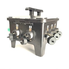400A 3 Phase CAMLOCK Power Stations Distro Box with 50 Amp Outlets