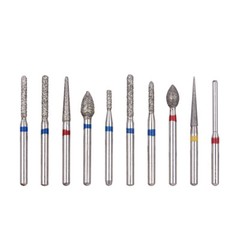 Dental Diamond Bur FG-112 Crown Preparation Anterior Teeth Kit High Speed AZDENT