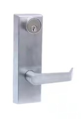 Taco ED-EL500-US26D Entry Lever Trim Panic Exit Device Chrome Open Box