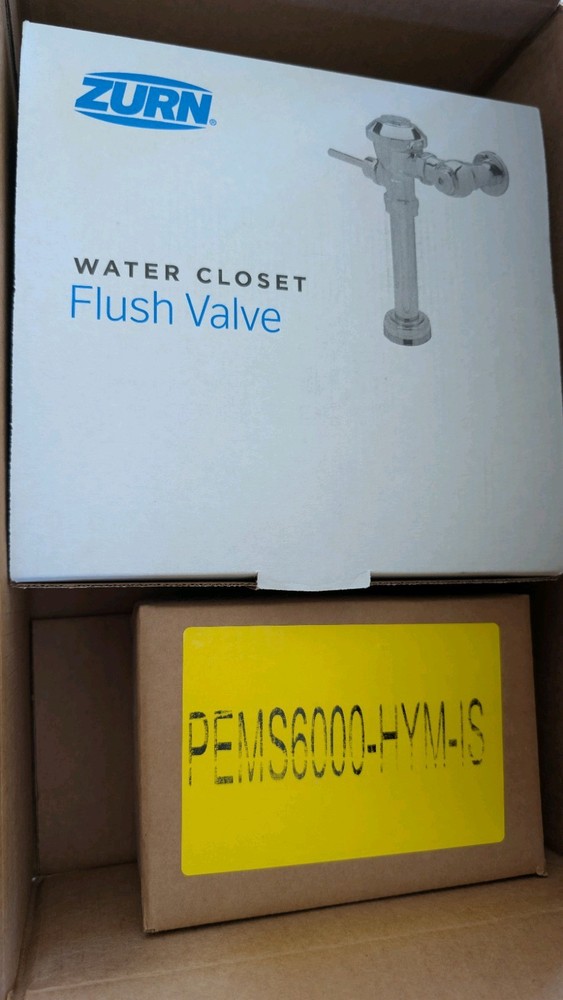 Zurn ZEMS6000AV-HET-IS AquaVantage Hardwired Sensor Flush Valve 1.28 GPF New