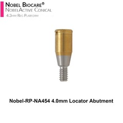 US Locator Abutment NP 3.5mm RP 4.3mm for Nobel Active Conical & Cap Inserts Kit