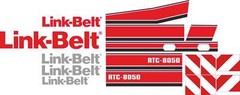 Link-Belt RTC8050 Crane Decal Kit – very high quality aftermarket decals