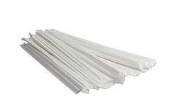 300 Drinking Straws-Wrapped 8 inches Clear Giant 8
