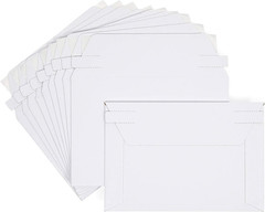 Mailing Envelopes – 6.5 X 4.5 In, White, 100 Count, Flat Peel & Seal – Thick Car