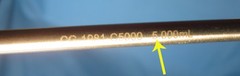 CHEMGLASS CHAIN LINK SCRAPER FOR 5000 ML FLASKS NEW OLD STOCK FREE SHIPPING