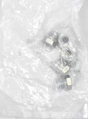 5 Pack Plug JIC Flare Fittings Steel 1/2″ x #8 Thread 10453 Hardware Tools