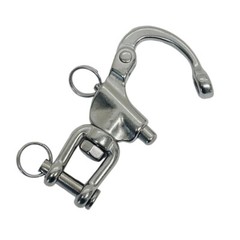 3-1/2″ Jaw Swivel Snap Shackle Marine Stainless Steel Quick Release 4 Pcs